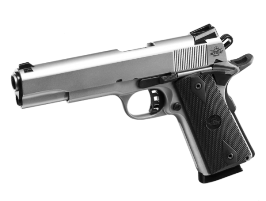 かもにく ROCK Standard FS Matte Nickel 45ACP 8rd